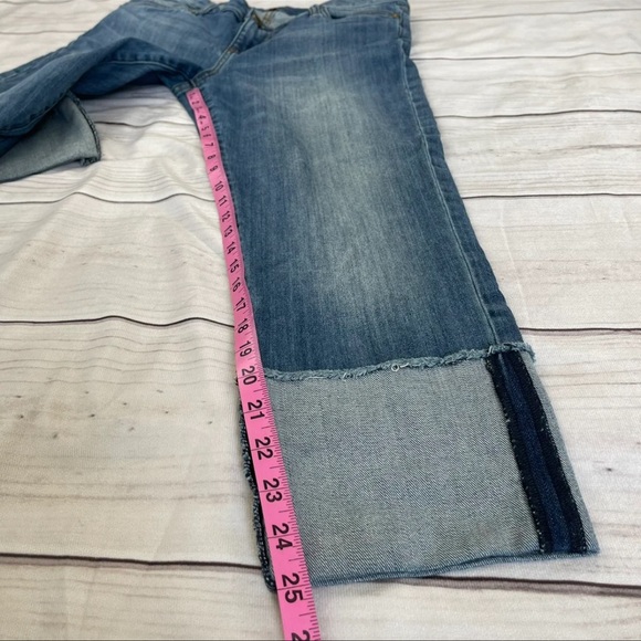 Kut from the Kloth Cameron Roll Cuff Straight Leg Jeans size 8 - Picture 12 of 12